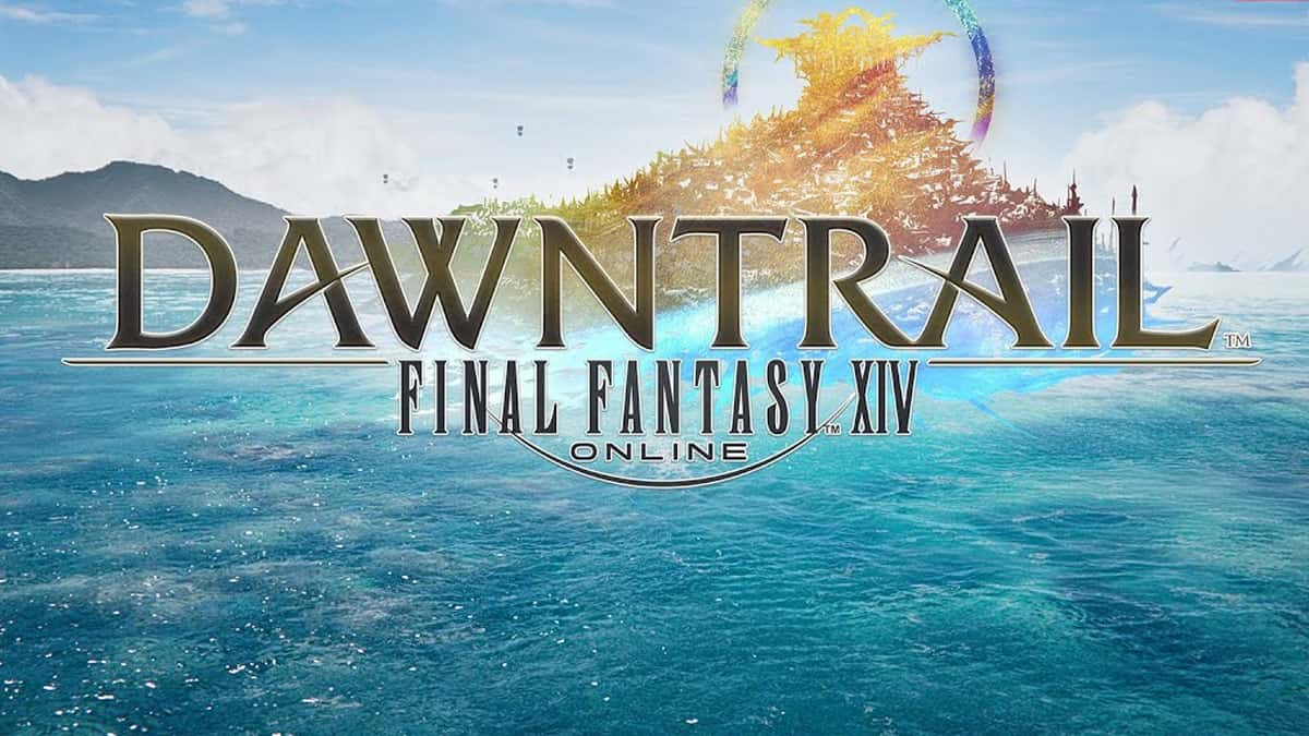 FFXIV Dawntrail Splash screen.