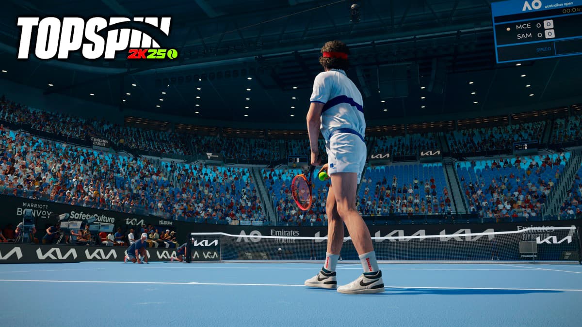 John McEnroe in TopSpin 2K25