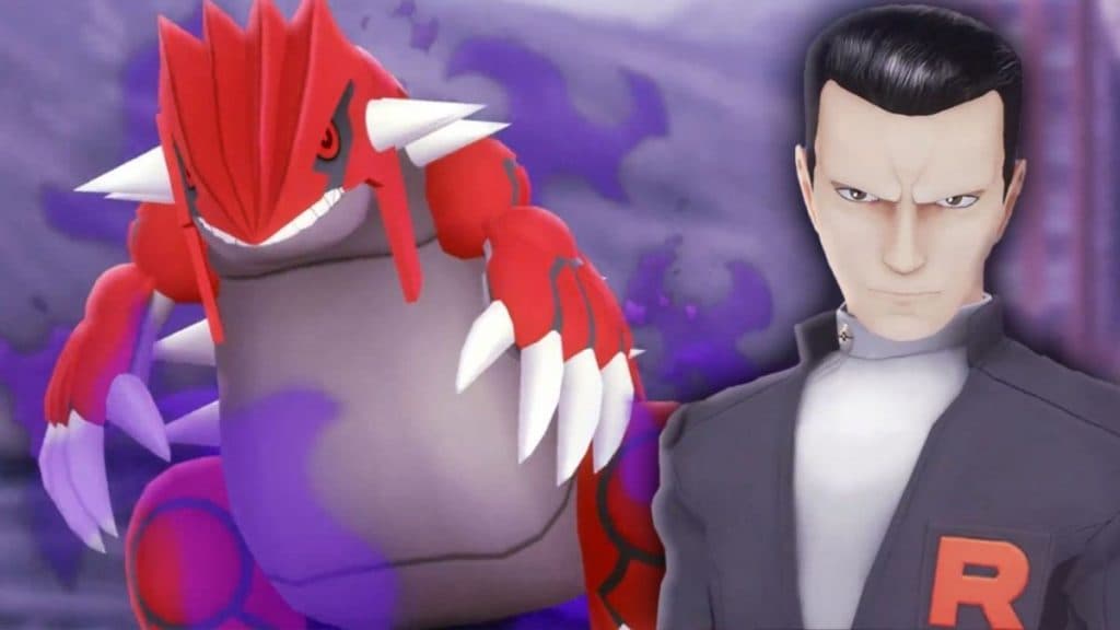 pokemon go team rocket giovanni shadow groudon