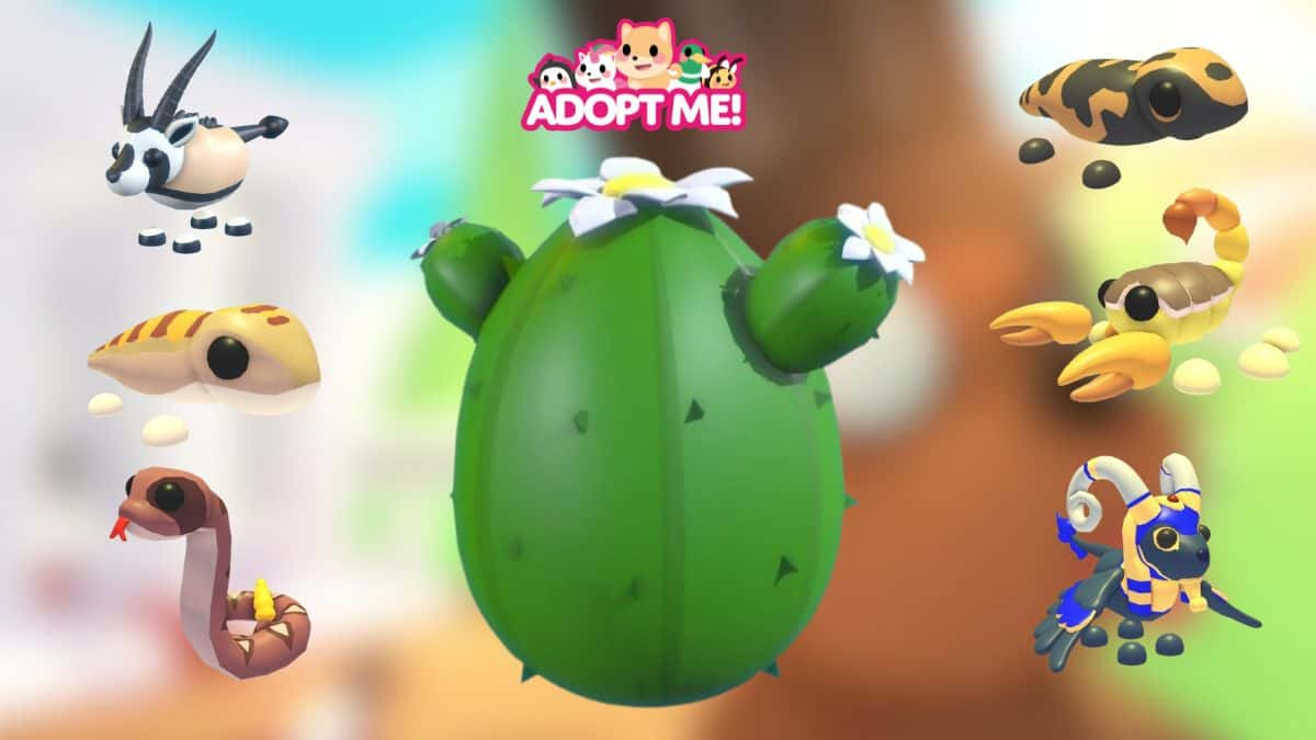 All Adopt Me Desert Egg pets & how to get them - Charlie INTEL