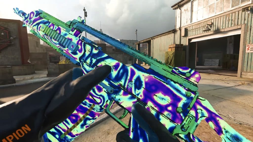 Rebirth Island Nuke Super Slick camo