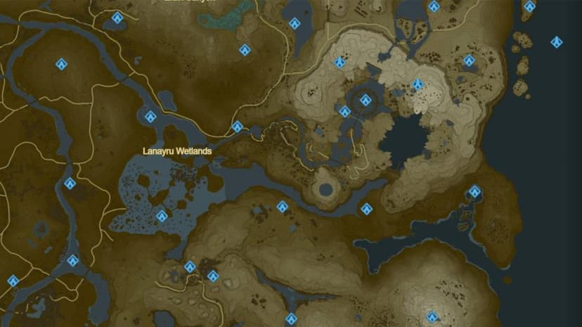 The Legend of Zelda: BOTW map – All regions & Shrines - Charlie INTEL