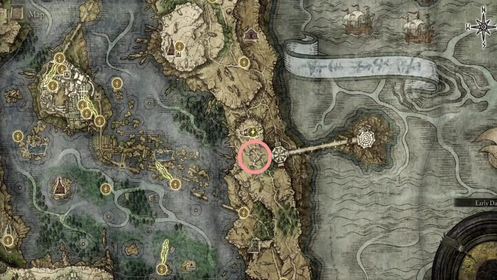 Elden Ring Lightning Spear location