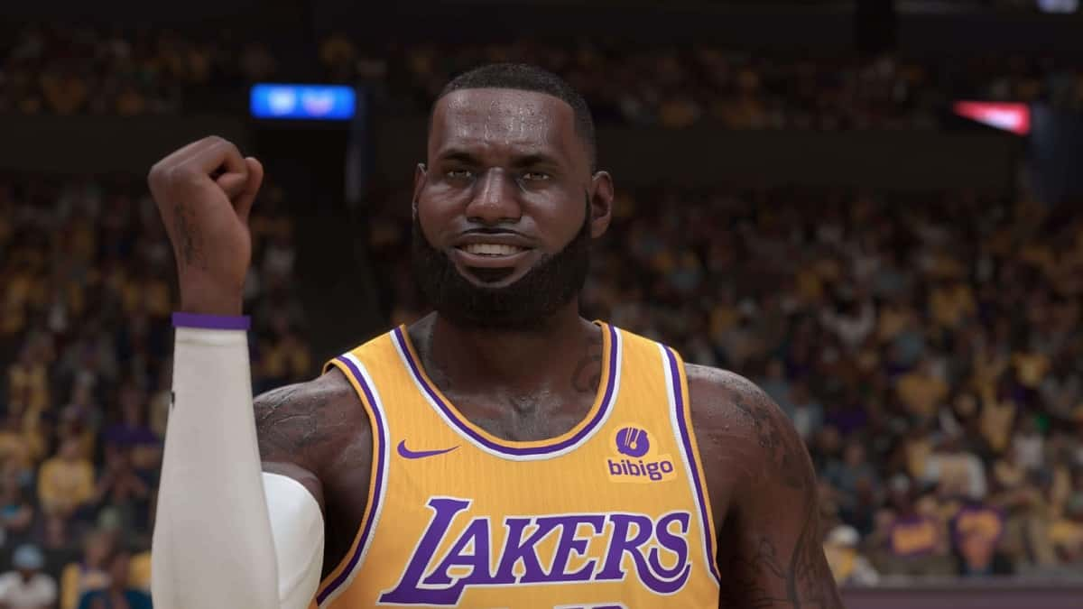 LeBron James in NBA 2k24