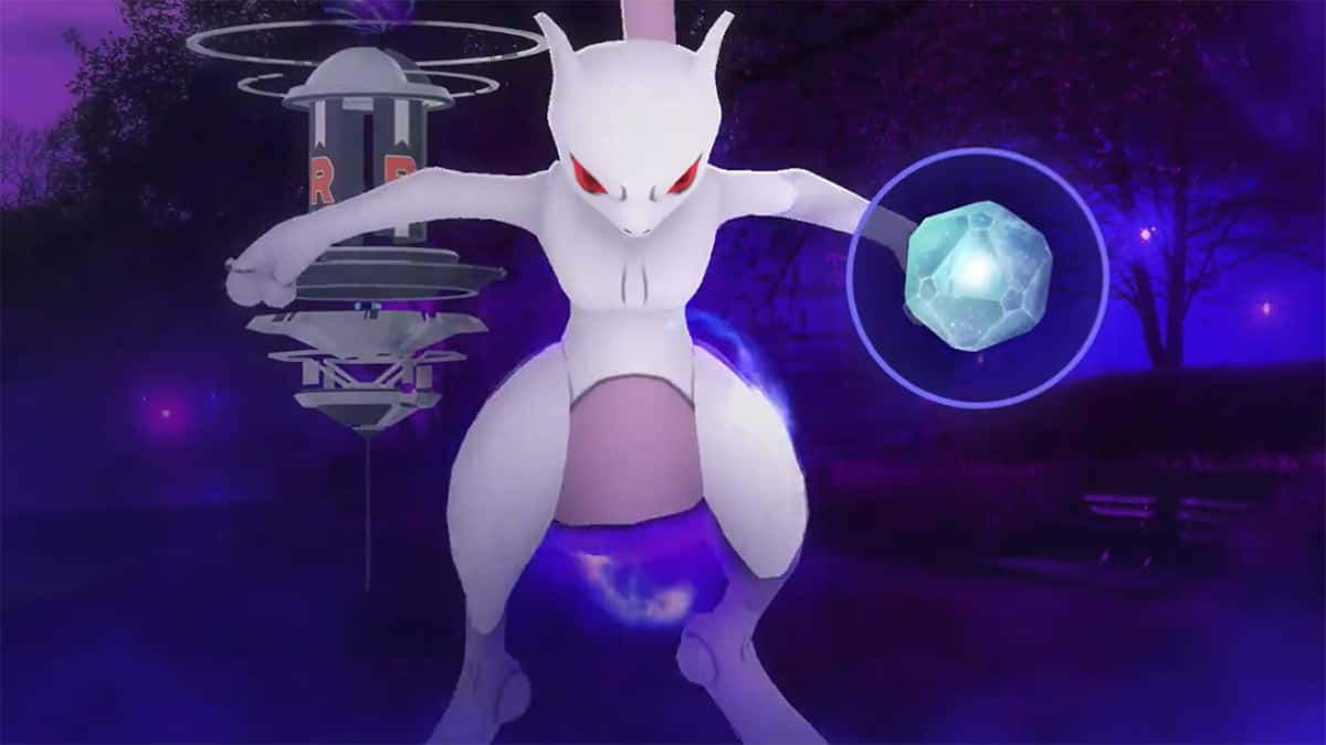 Shadow Mewtwo Pokemon Go