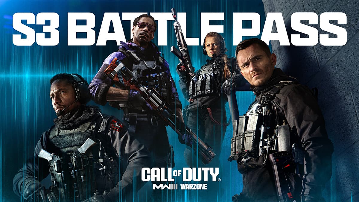 MW3 Warzone Season 3 Battle Pass key art