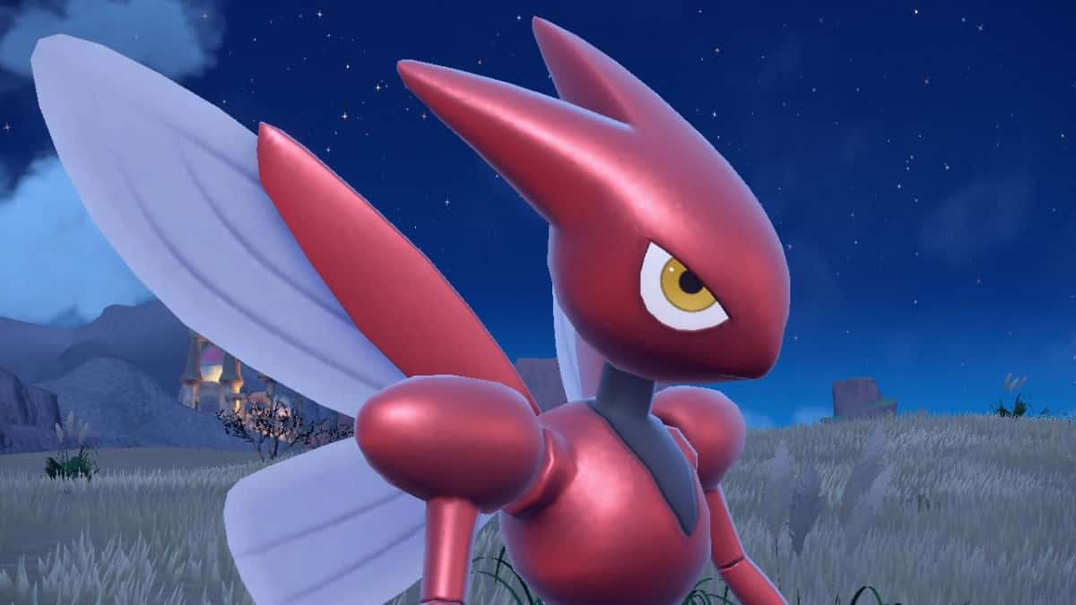 scizor in pokemon scarlet and violet