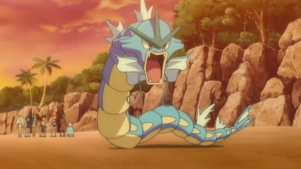 pokemon go gyarados in the anime