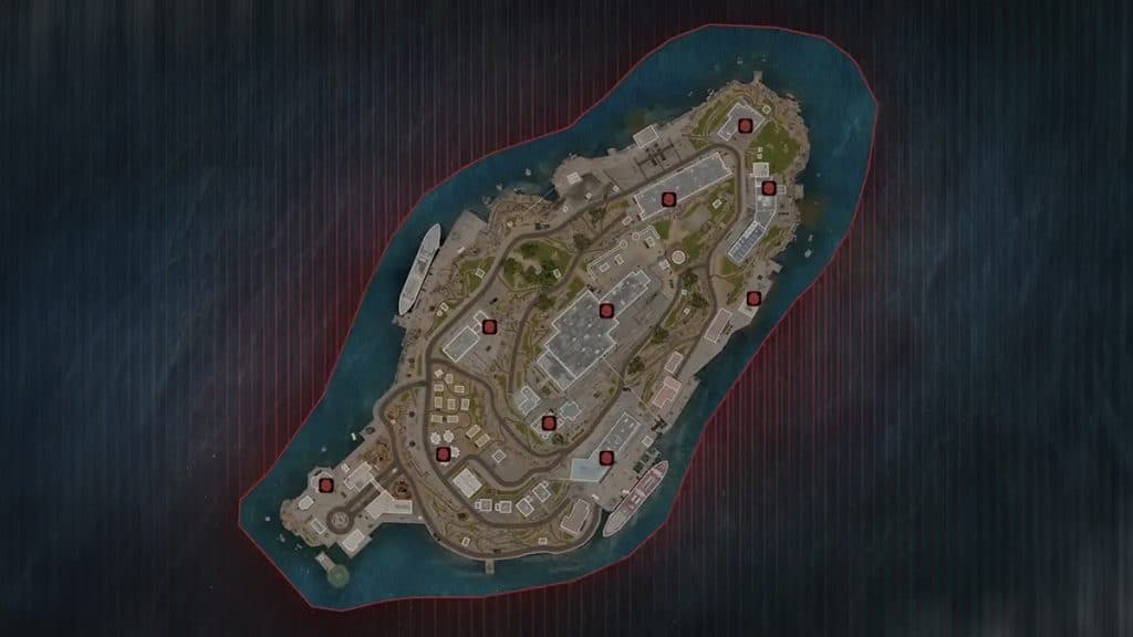 Warzone Rebirth Island Biometrics Scanner locations