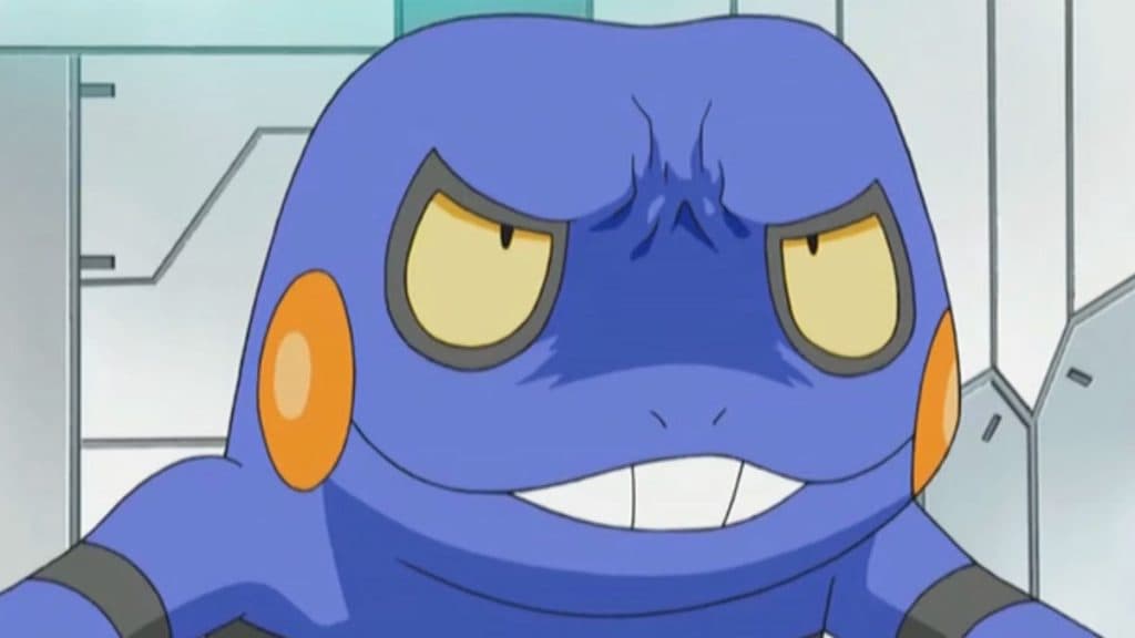 Craogunk in Pokemon.