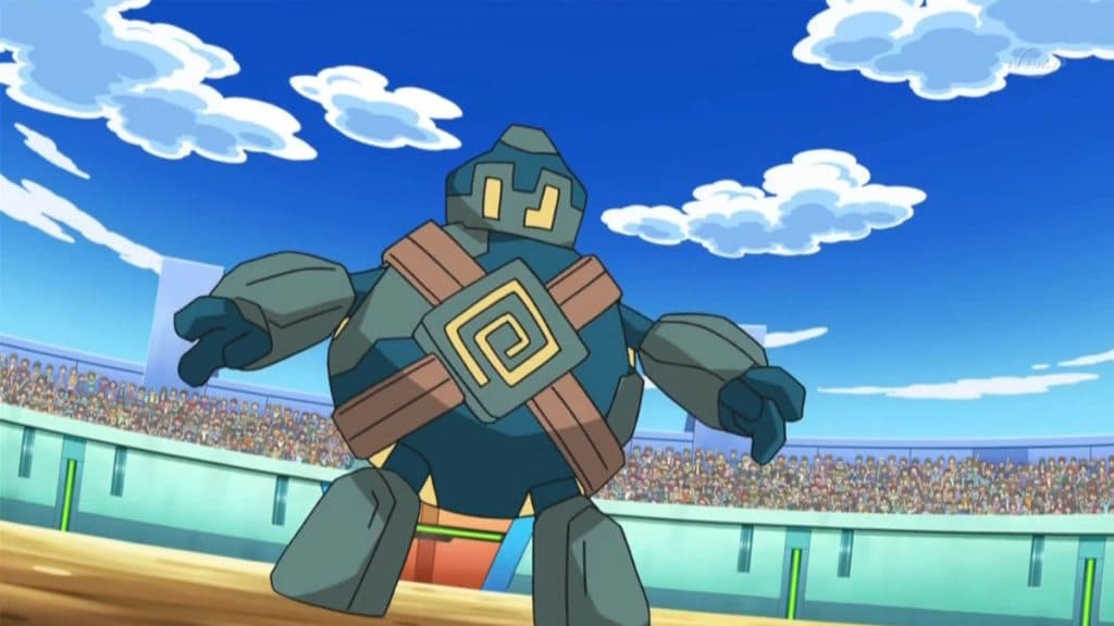 golett in the pokemon anime