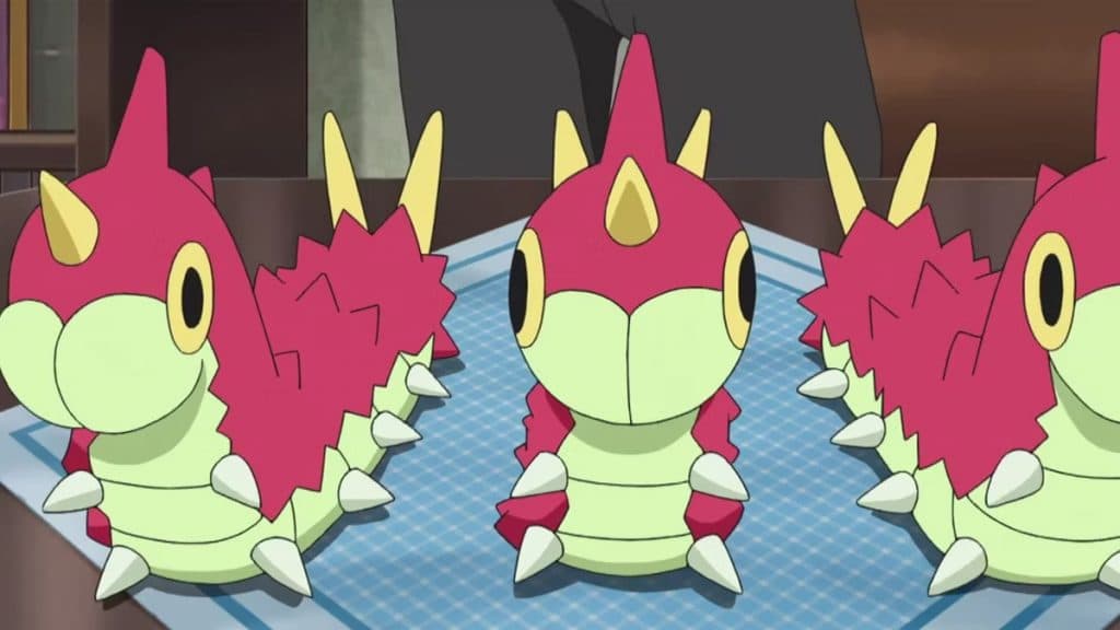 Wurmple in Pokemon.