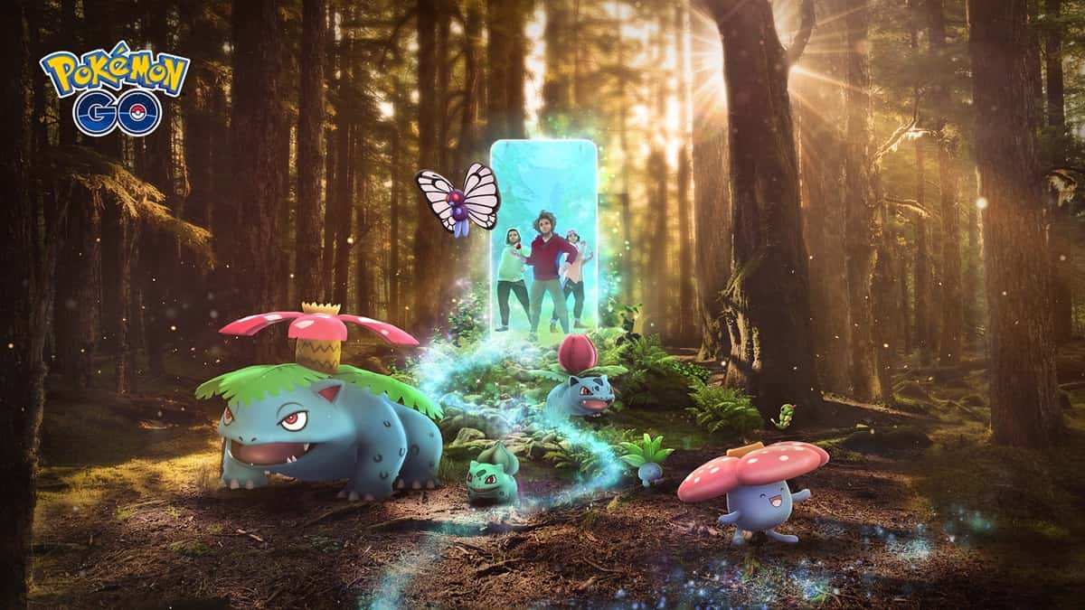 Rediscover Pokemon Go image featuring Kanto species