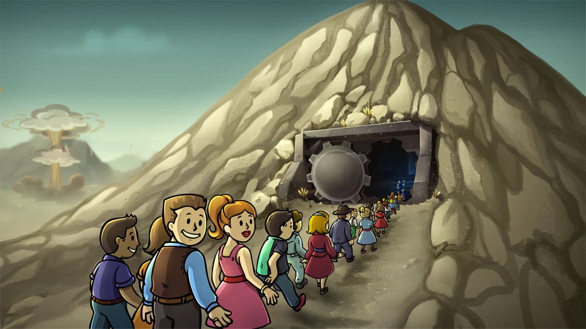 Fallout Shelter menu splashscreen.