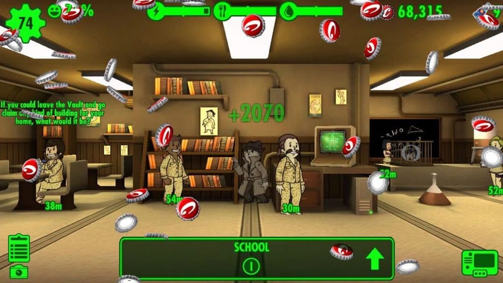 Fallout Shelter Mysterious Stranger.