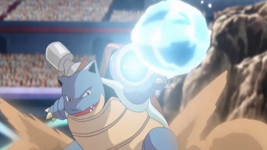 pokemon go species blastoise in the anime