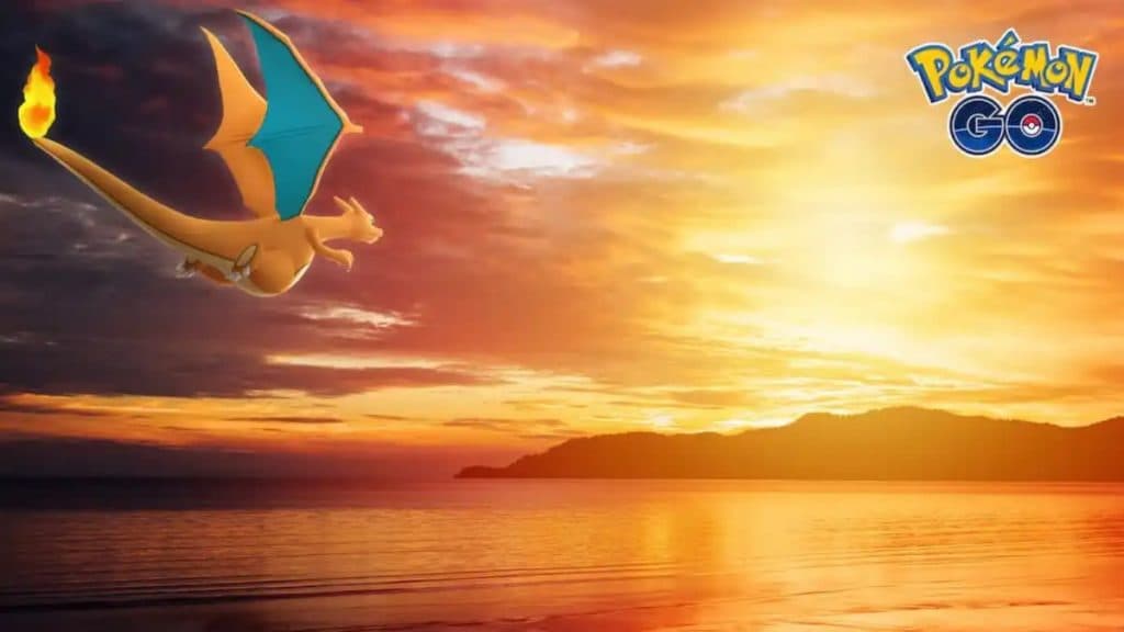 kanto starter charizard in pokemon go