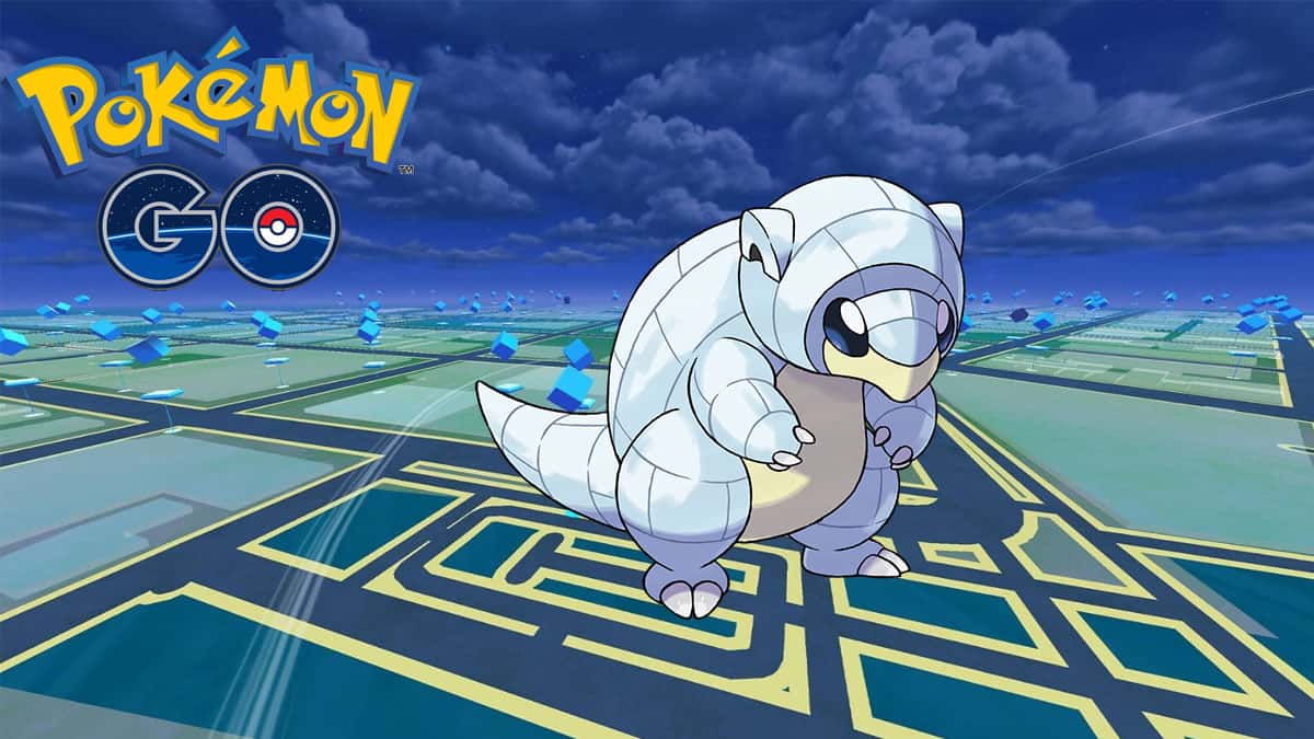 Alolan Sandshrew Pokemon Go.