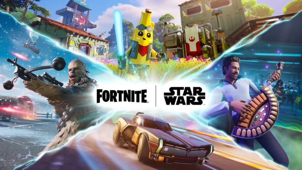 Fortnite Star Wars event artwork