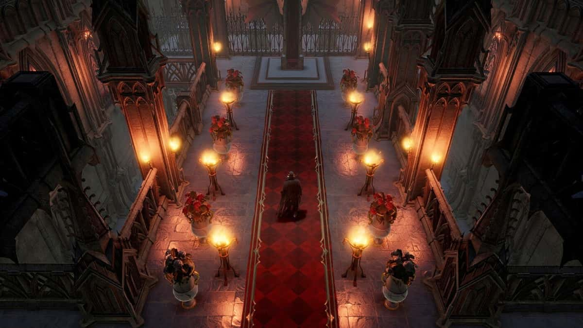 V Rising throne room