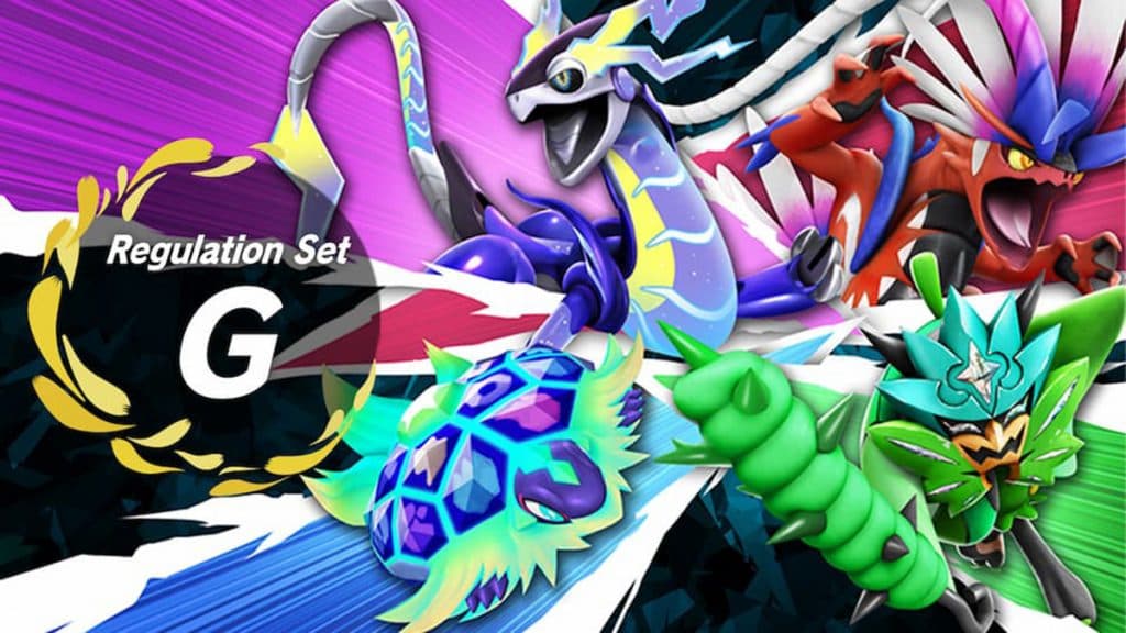 Regulations G Pokemon Scarlet & Violet Ranked Battles