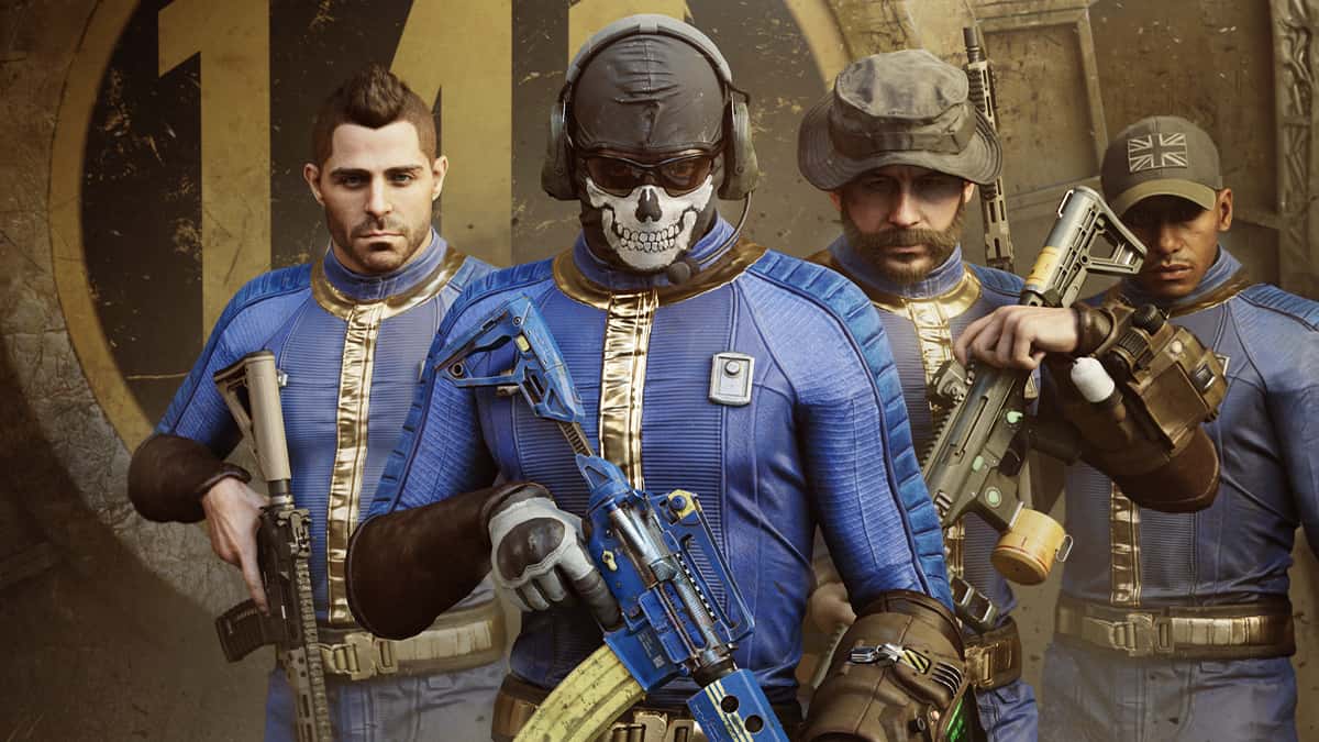 Gaz, Price, Soap and Ghost Vault 141 Fallout Operator Skins