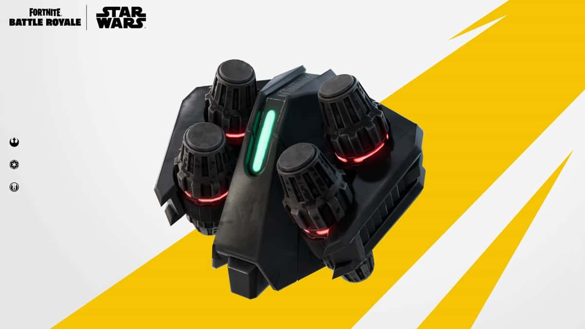 Star Wars AWR Pack Back Bling in Fortnite