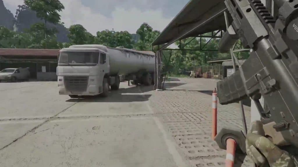 Tanker Truck in Gray Zone Warfare