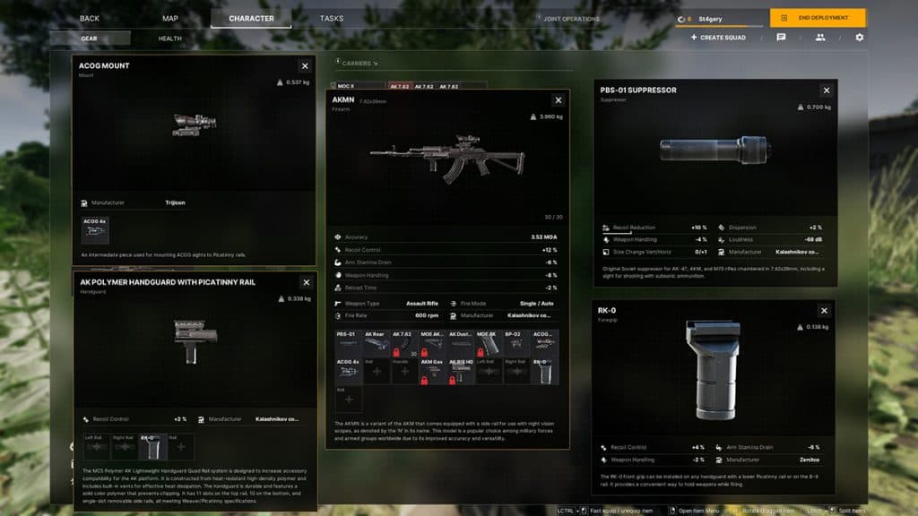 Gray Zone Warfare AK-47 loadout