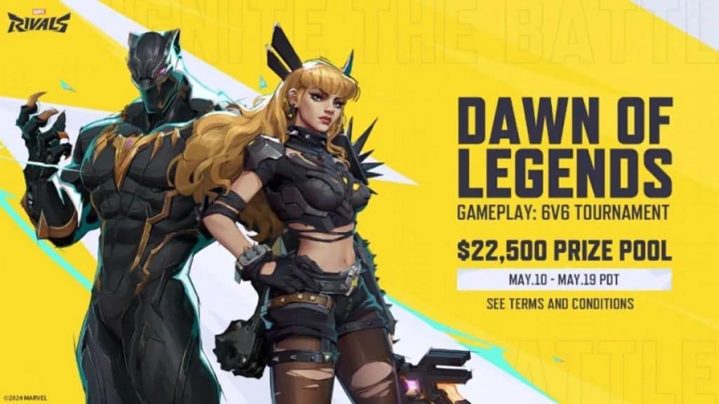 Marvel Rivals' Dawn of Legends tournament