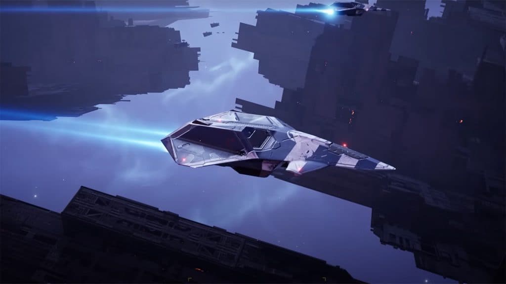 Bomber class ship in Homeworld 3