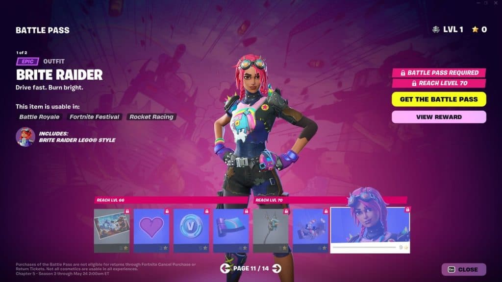 Fortnite Battle Pass Page 11