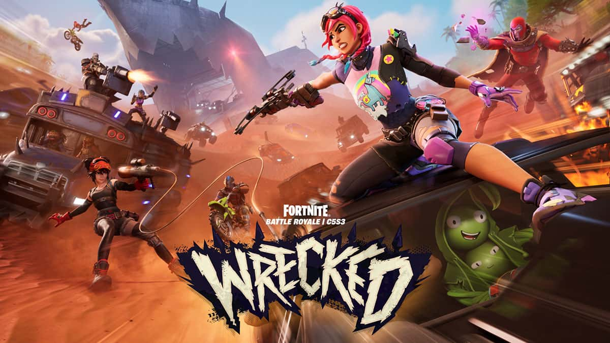 Fortnite Chapter 5 Season 3 Wrecked promo image