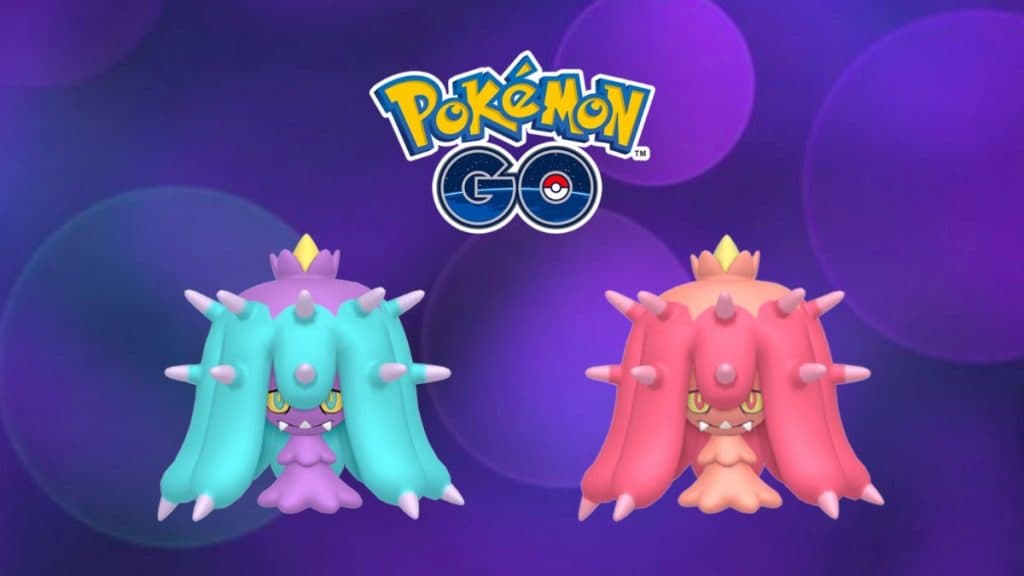 mareanie and its shiny in pokemon go
