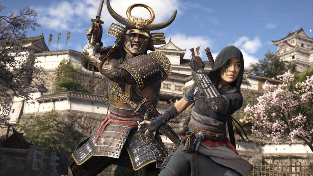 Assassin's Creed Shadows protagonists Yasuke and Naoe