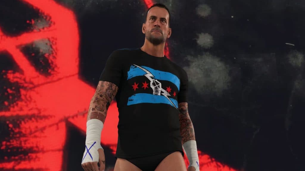 CM Punk in WWE 2K24