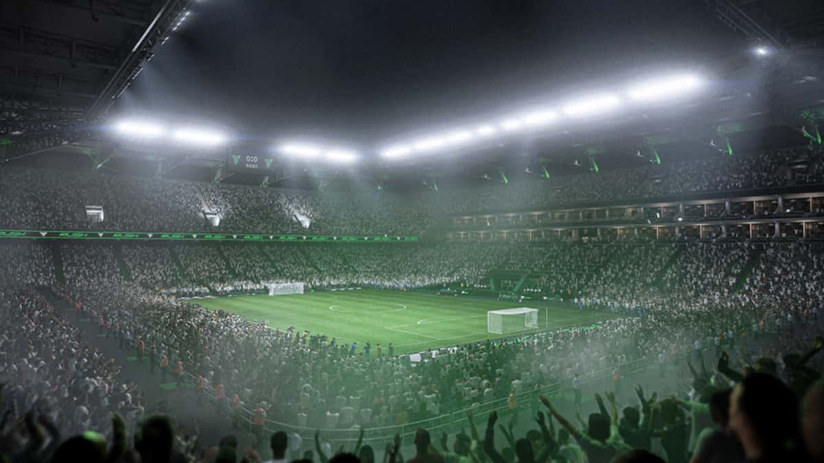EA FC 25 stadium screenshot