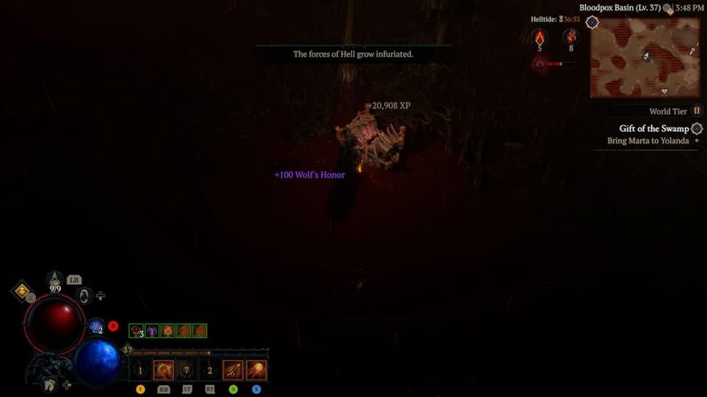 Как быстро получить Волчью Честь в Diablo 4