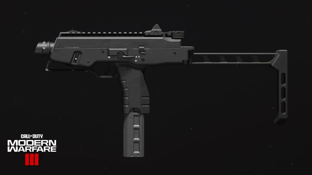 FJX Horus SMG with MW3 logo