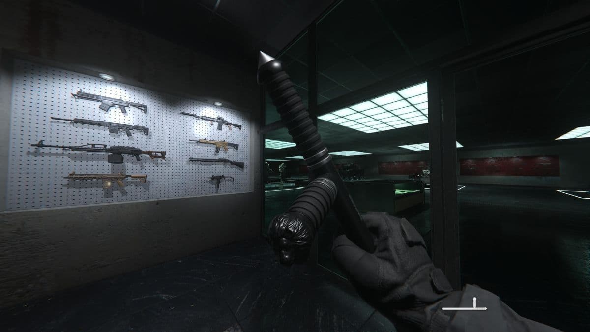 tonfa in mw3 and warzone firing range