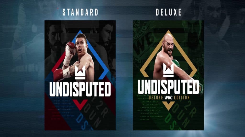 Undisputed standard edition and deluxe edition covers