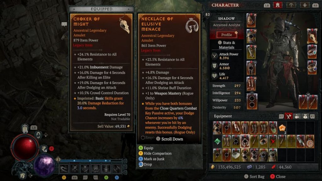 Что такое предметы наследия в Diablo 4? Объяснение механизма