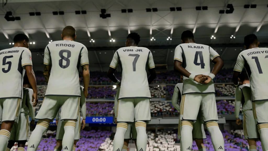 Real Madrid squad EA FC 24