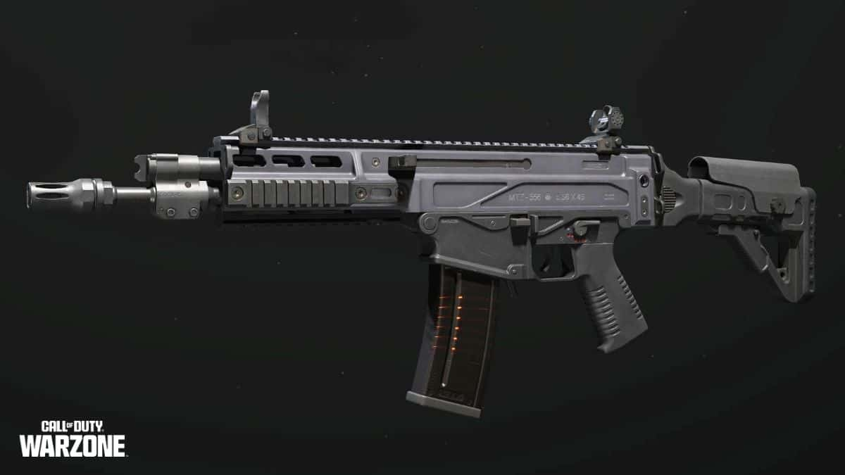 mw3 mtz-556 with warzone logo