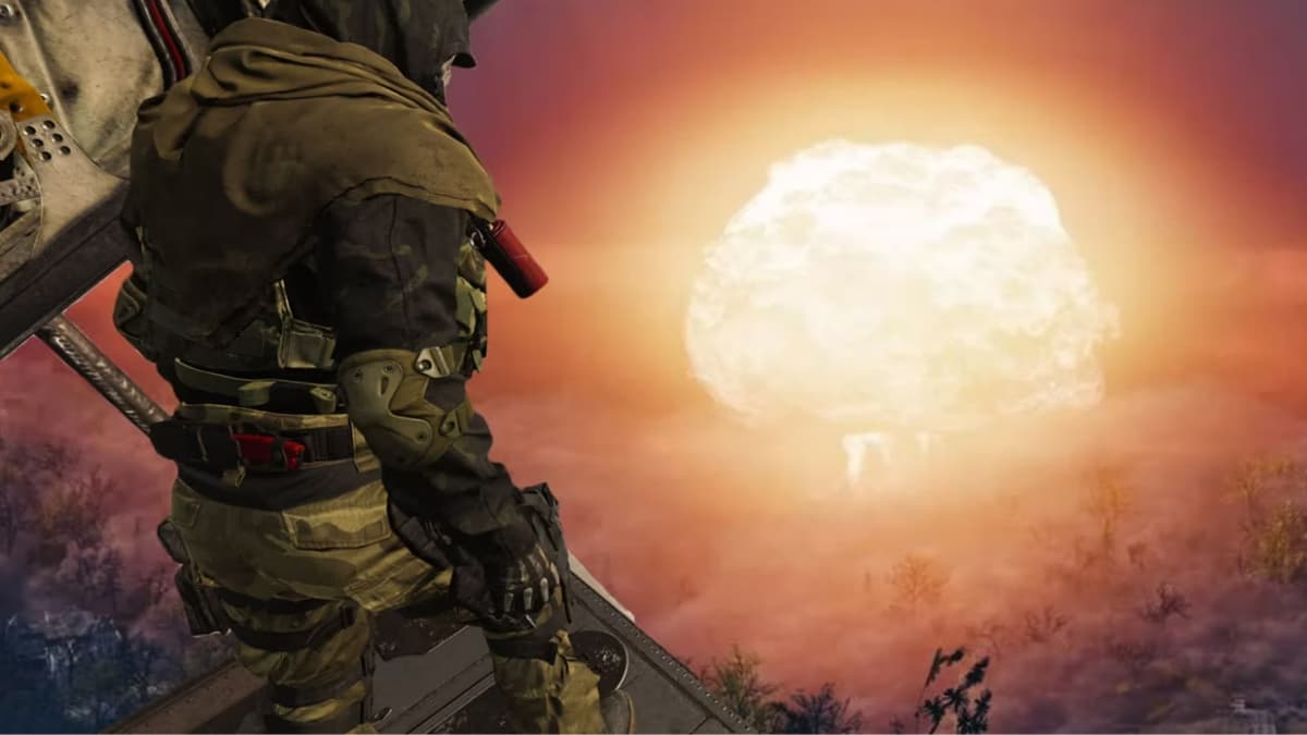 Nuke detonating on Verdansk in Warzone