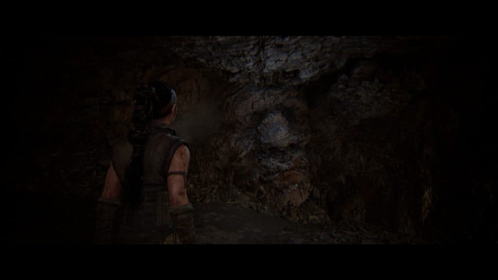 Floating rocks Hidden Face in Hellblade 2