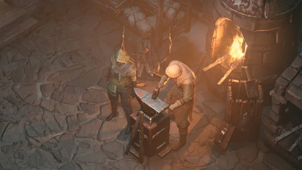 Blacksmith in Diablo 4