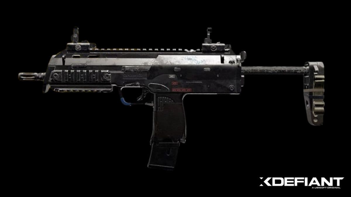 MP7 with XDefiant logo