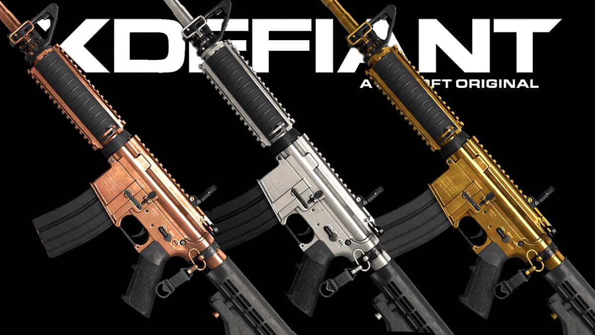 XDefiant Bronze, Silver, and Gold Mastery camos