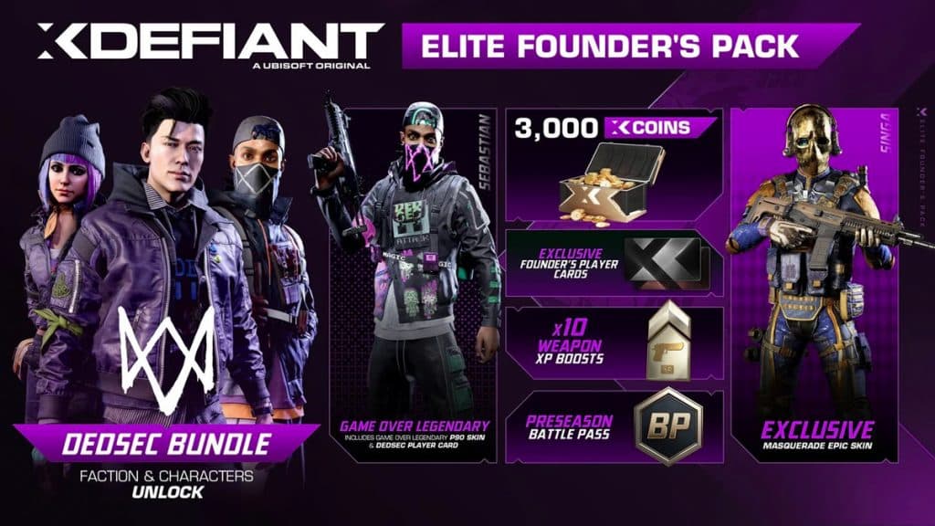XDefiant Founder's Pack Elite